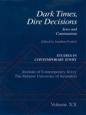 cover image of Dark Times, Dire Decisions